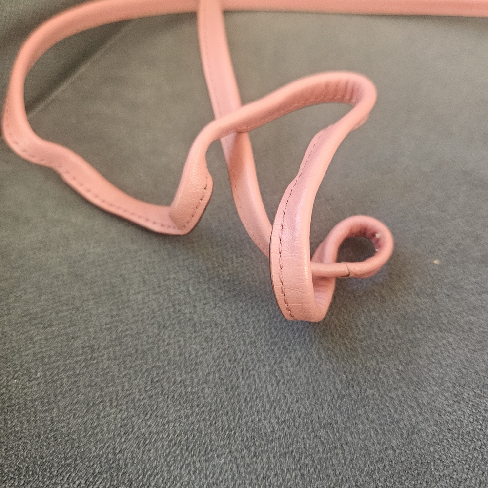 Coach Tabby Clutch Brass Rouge Taffy Pink Leather C0869 - Picture 5 of 7